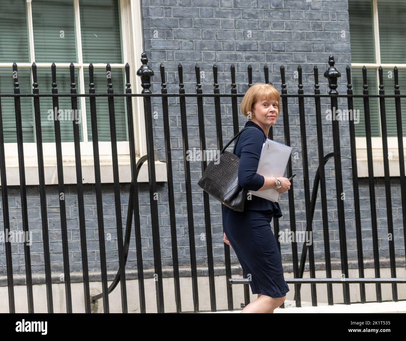 London, Großbritannien. 20. September 2022. Wendy Morton, Chief Whip, ist Downing Street, Quelle: Ian Davidson/Alamy Live News Stockfoto