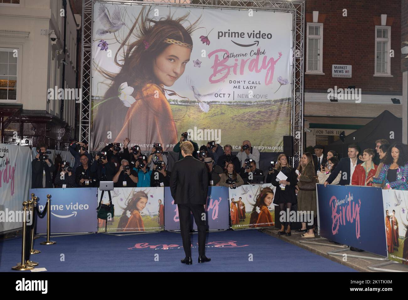 Joe Alwyn bei der britischen Premiere von Catherine Called Birdy auf dem Curzon Mayfair im Zentrum von London. Bilddatum: Dienstag, 20. September 2022. Stockfoto