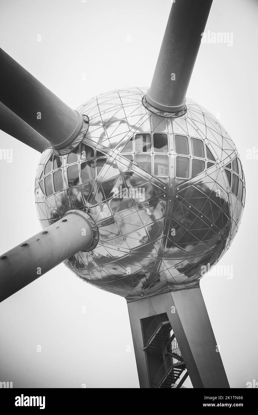 Atomium in Brüssel Stockfoto
