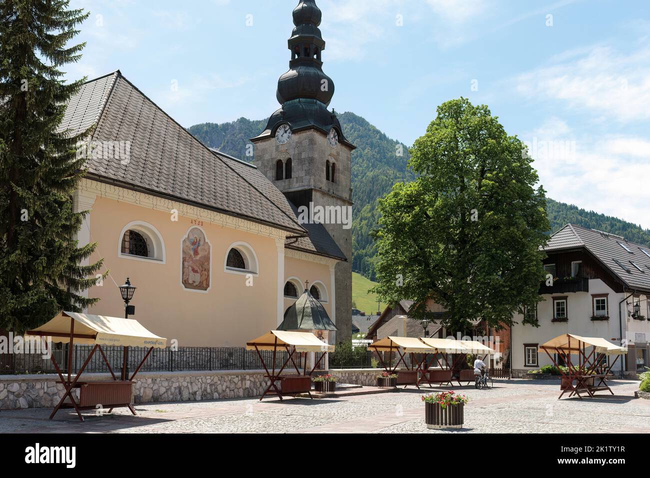 Kranjska Gora, Slowenien Stockfoto