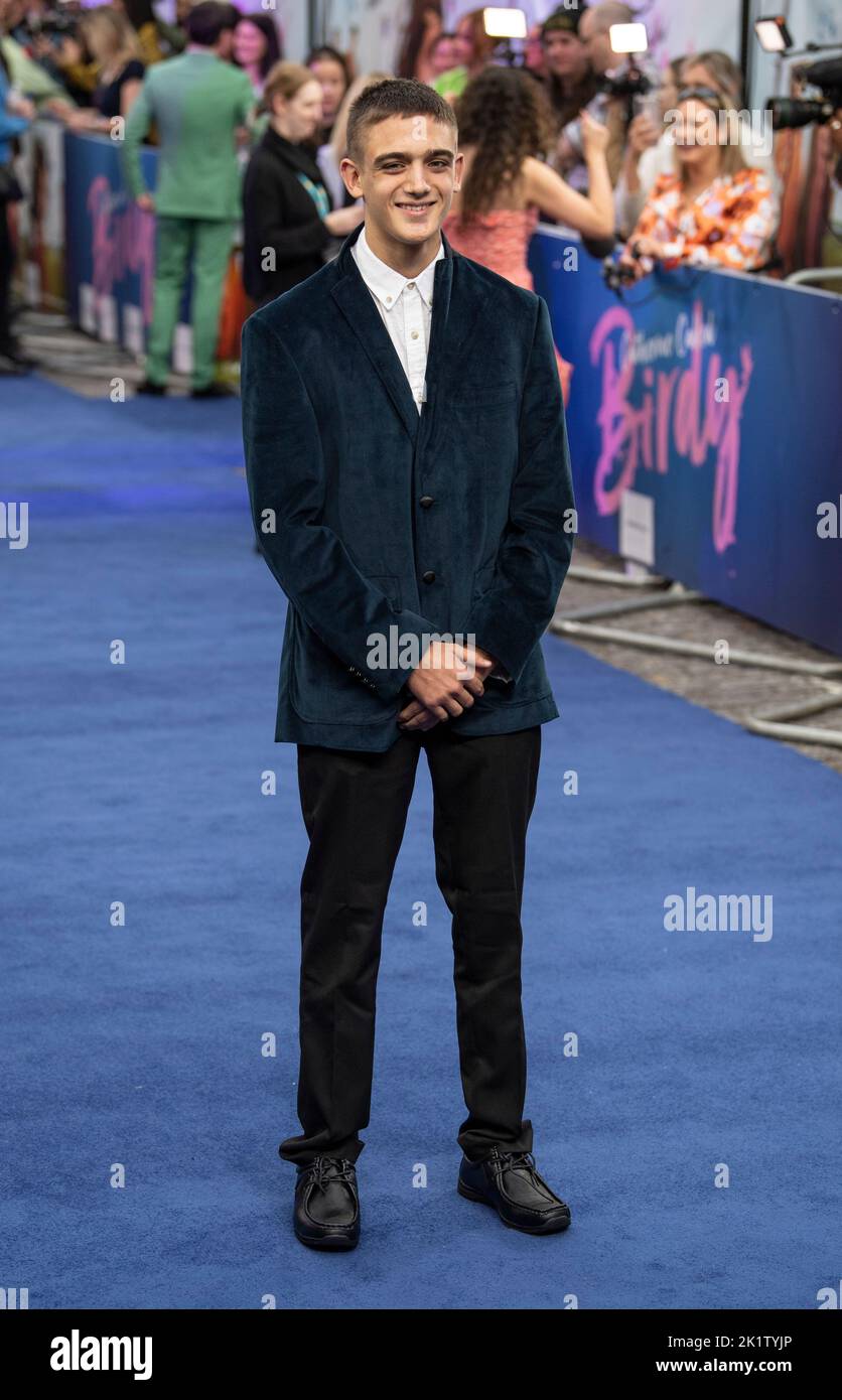 Michael Woolfitt nimmt an der britischen Premiere von „Catherine Called Birdy“ auf dem Curzon Mayfair am 20. September 2022 in London, England, Teil. Foto von Gary Mitchell/Alamy Live News Stockfoto