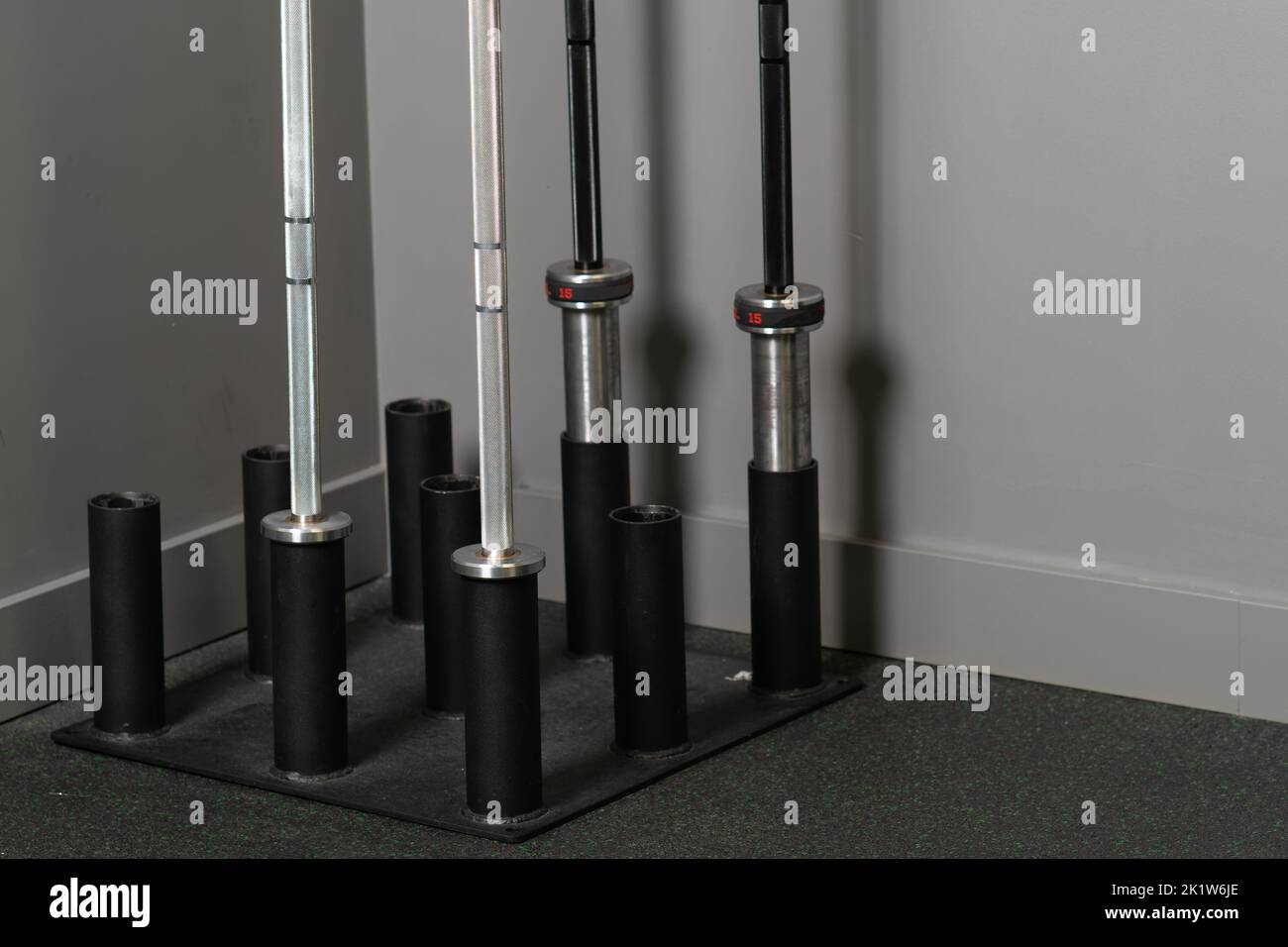 Weißes Magnesium Klettersport Pulver Fitness Kreide Trainingsgeräte, von Athlet aktiv aus Magnesia für die Kraft der Person, Körpervorbereitung Stockfoto
