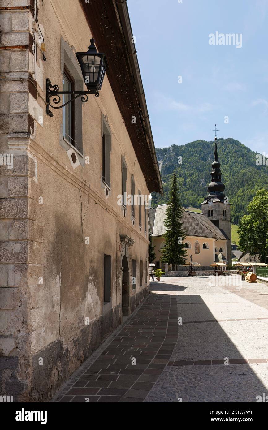 Kranjska Gora, Slowenien Stockfoto