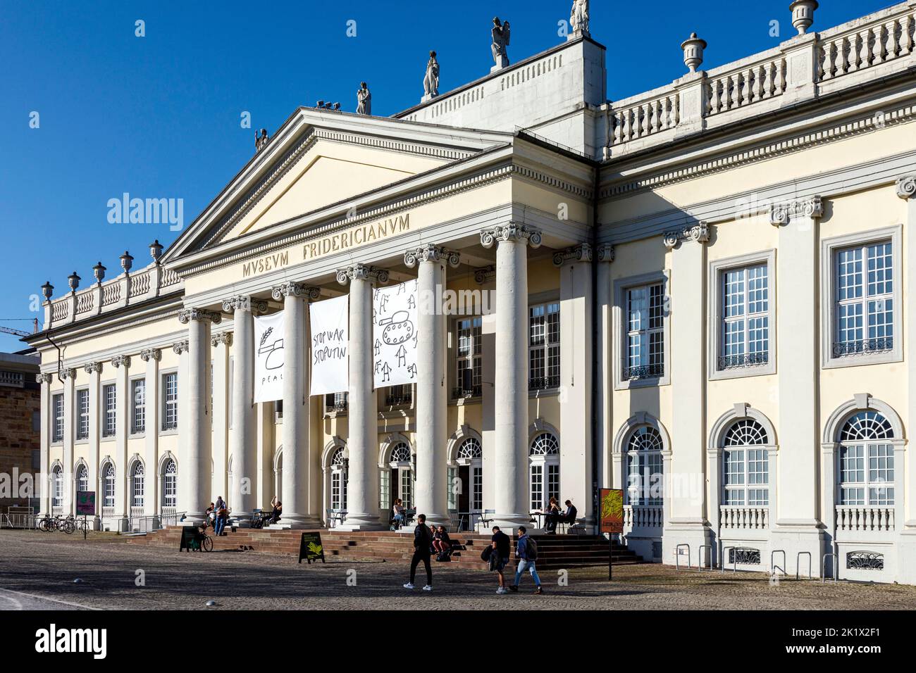 Kunsthalle Fridericianum, Museum und Brennpunkt der Dokumentation Stockfoto