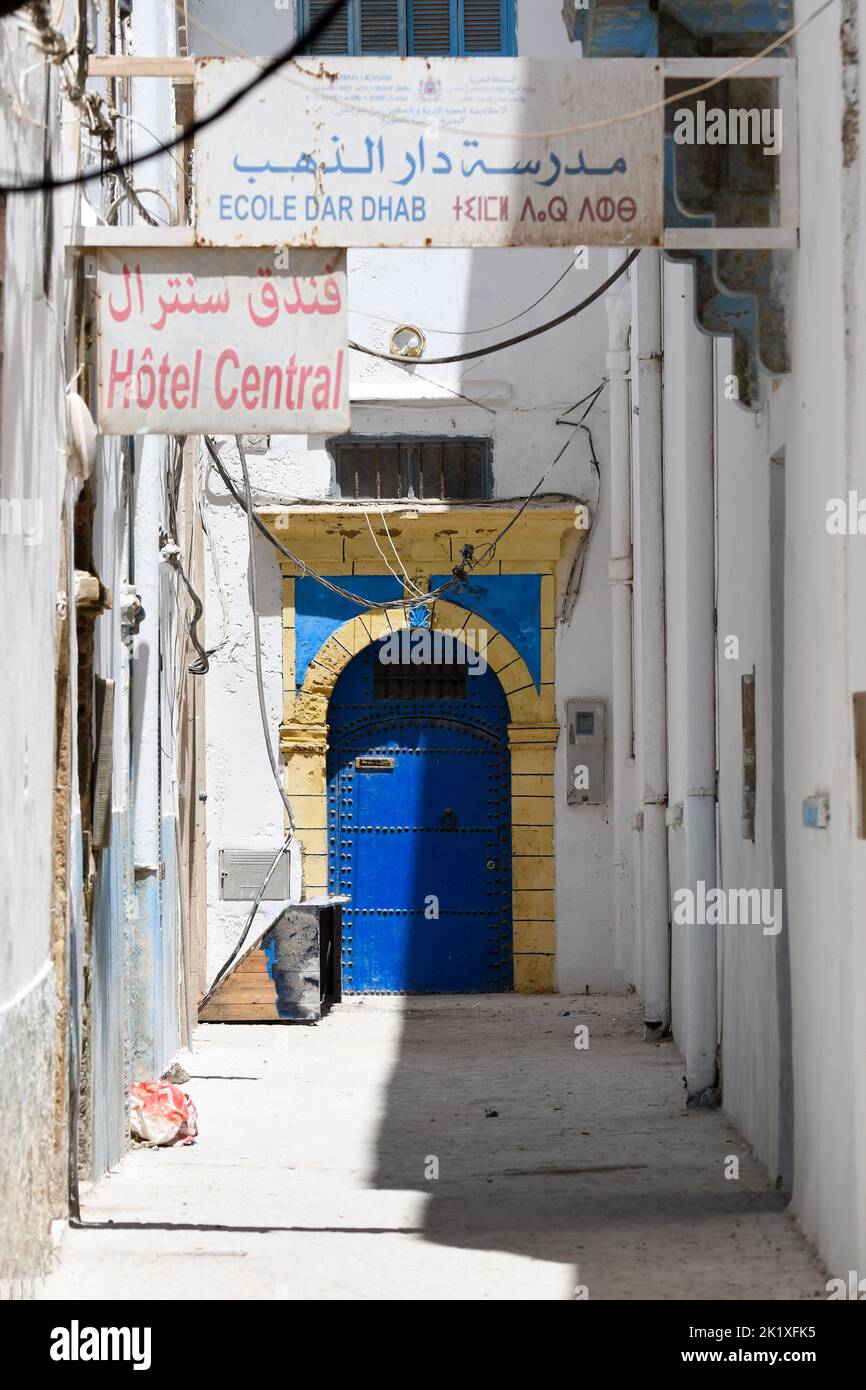 Tür, Essaouira Stockfoto