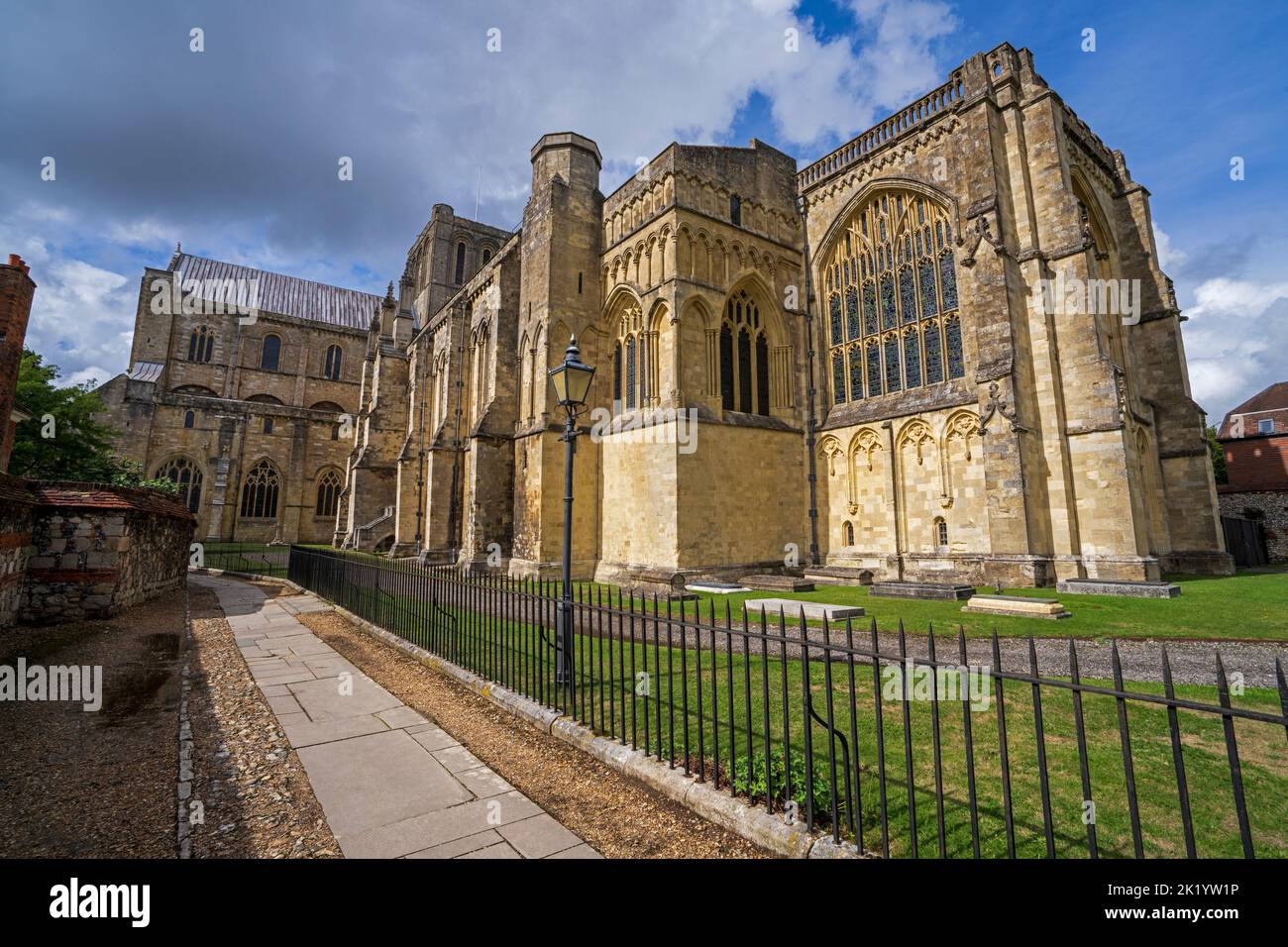 Winchester Cathedral, Winchester, Hampshire, England, Großbritannien Stockfoto