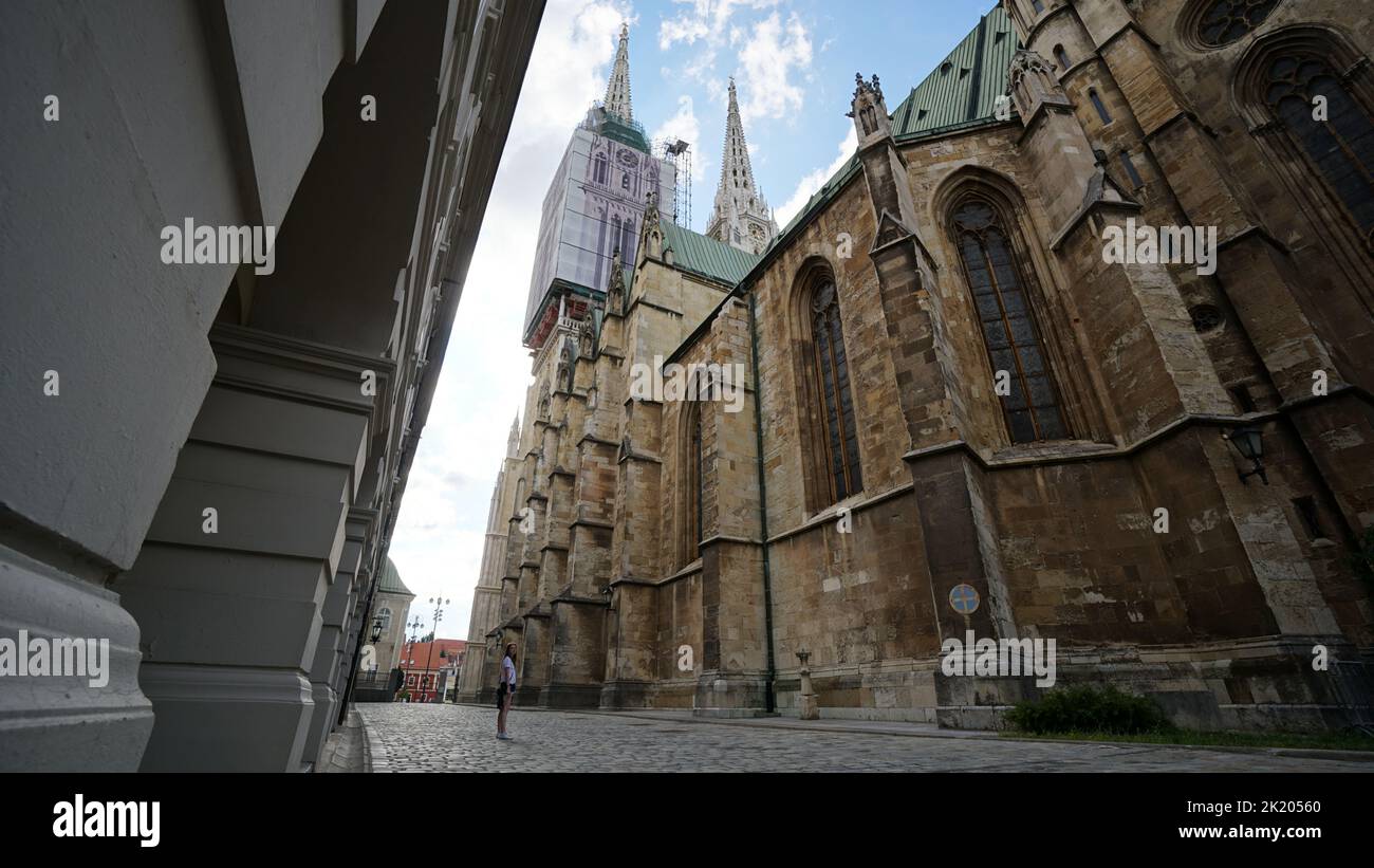 Erzbistum Zagreb, Kroatien Stockfoto