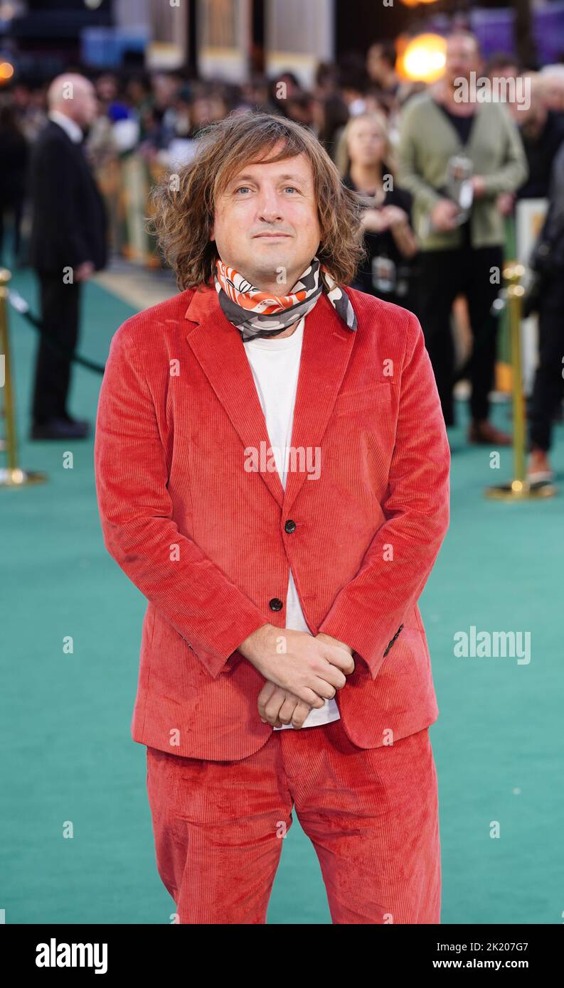 Daniel Pendleton nimmt an der Europa-Premiere von Amsterdam im Odeon Luxe Leicester Square in London Teil. Bilddatum: Mittwoch, 21. September 2022. Stockfoto