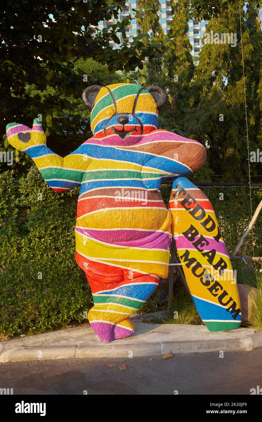 Teddybär Museum Pattaya Thailand Stockfoto