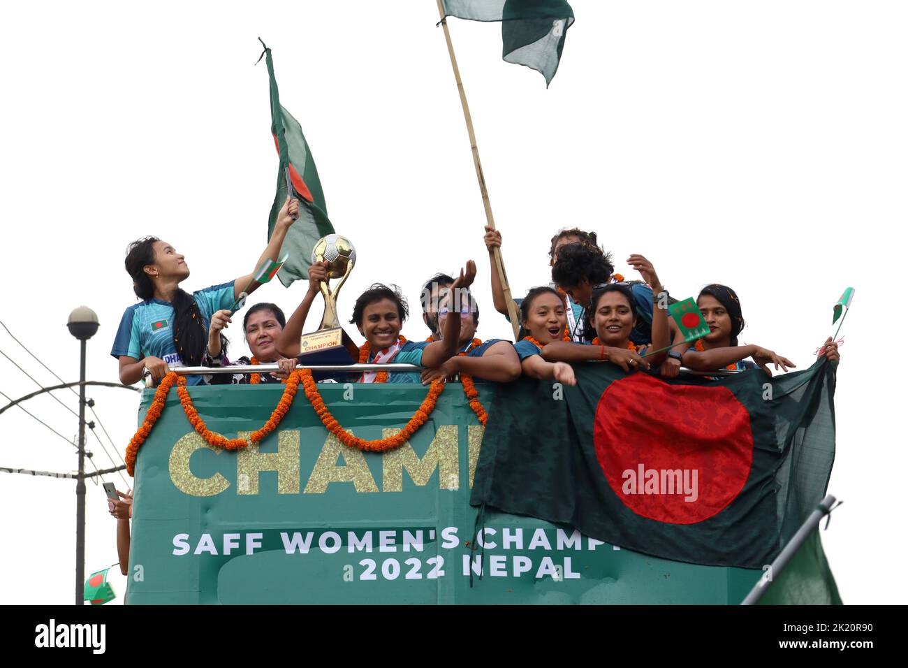 Dhaka, Dhaka, Bangladesch. 21. September 2022. Die bangladeschische