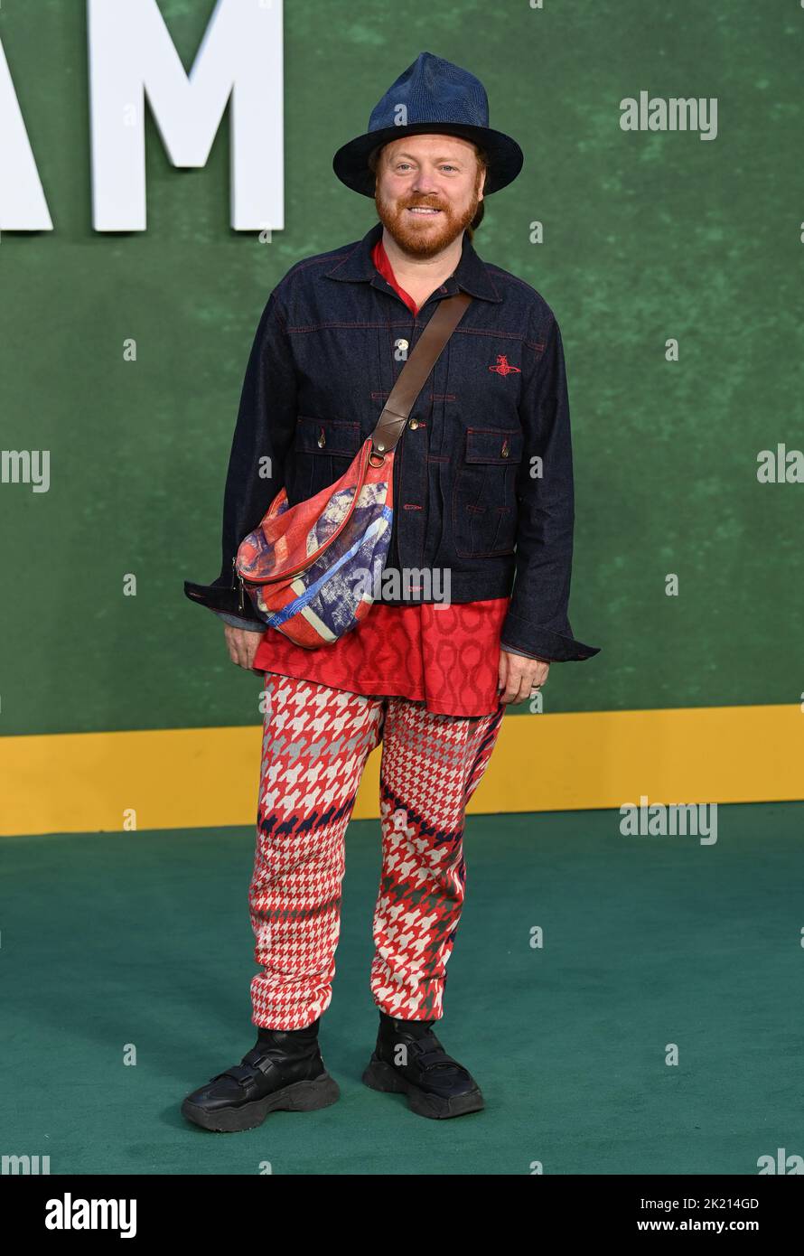 21.. September 2022. London, Großbritannien. Leigh Francis bei der Premiere in Amsterdam, Odeon Luxe, Leicester Square, London. Quelle: Doug Peters/EMPICS/Alamy Live News Stockfoto