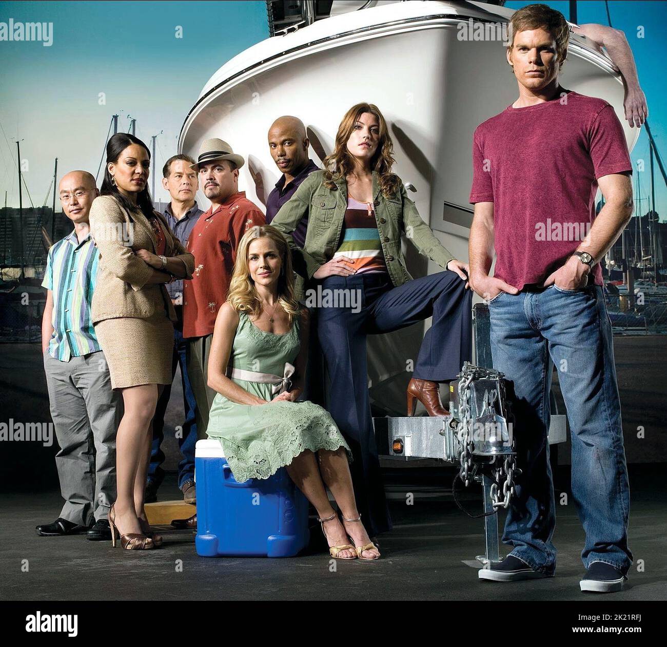 LEE, VELEZ, REMAR, ZAYAS, BENZ, KÖNIG, ZIMMERMANN, HALLE, DEXTER, 2006 Stockfoto