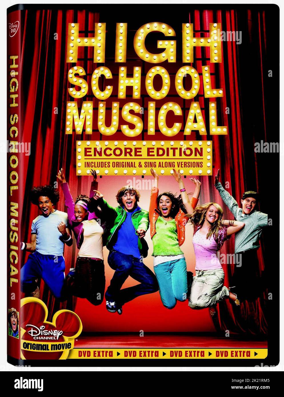 CORBIN BLEU, Monique Coleman, Zac Efron, Vanessa Hudgens, Ashley Tisdale, Lucas Grabeel, Plakat, HIGH SCHOOL MUSICAL, 2006 Stockfoto