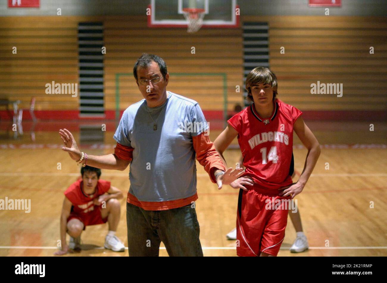 KENNY ORTEGA, Zac Efron, HIGH SCHOOL MUSICAL, 2006 Stockfoto