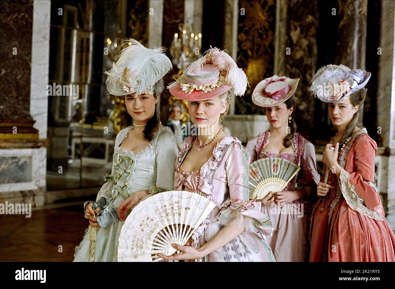 MARY NIGHY, Kirsten Dunst, MARIE ANTOINETTE, 2006 Stockfoto