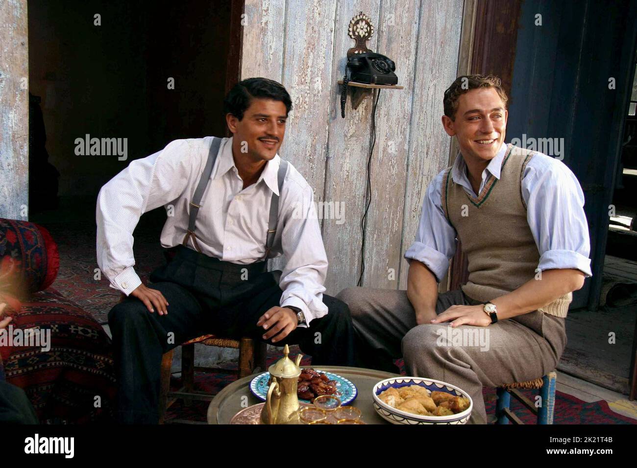 Sagte TAGHMAOUI, JJ Feild, Jerusalem, 2006 Stockfoto