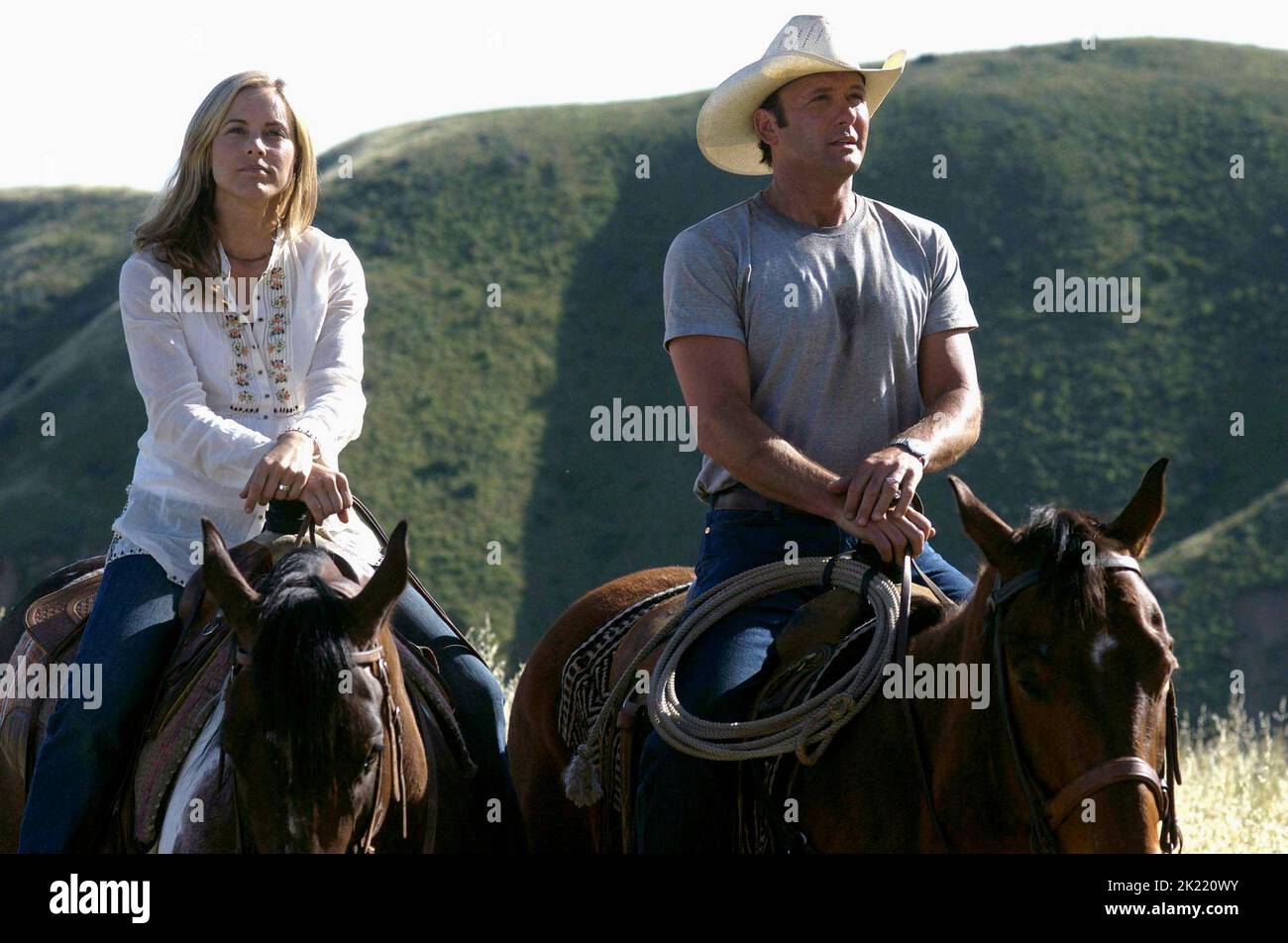 MARIA BELLO, TIM MCGRAW, FLICKA, 2006 Stockfoto