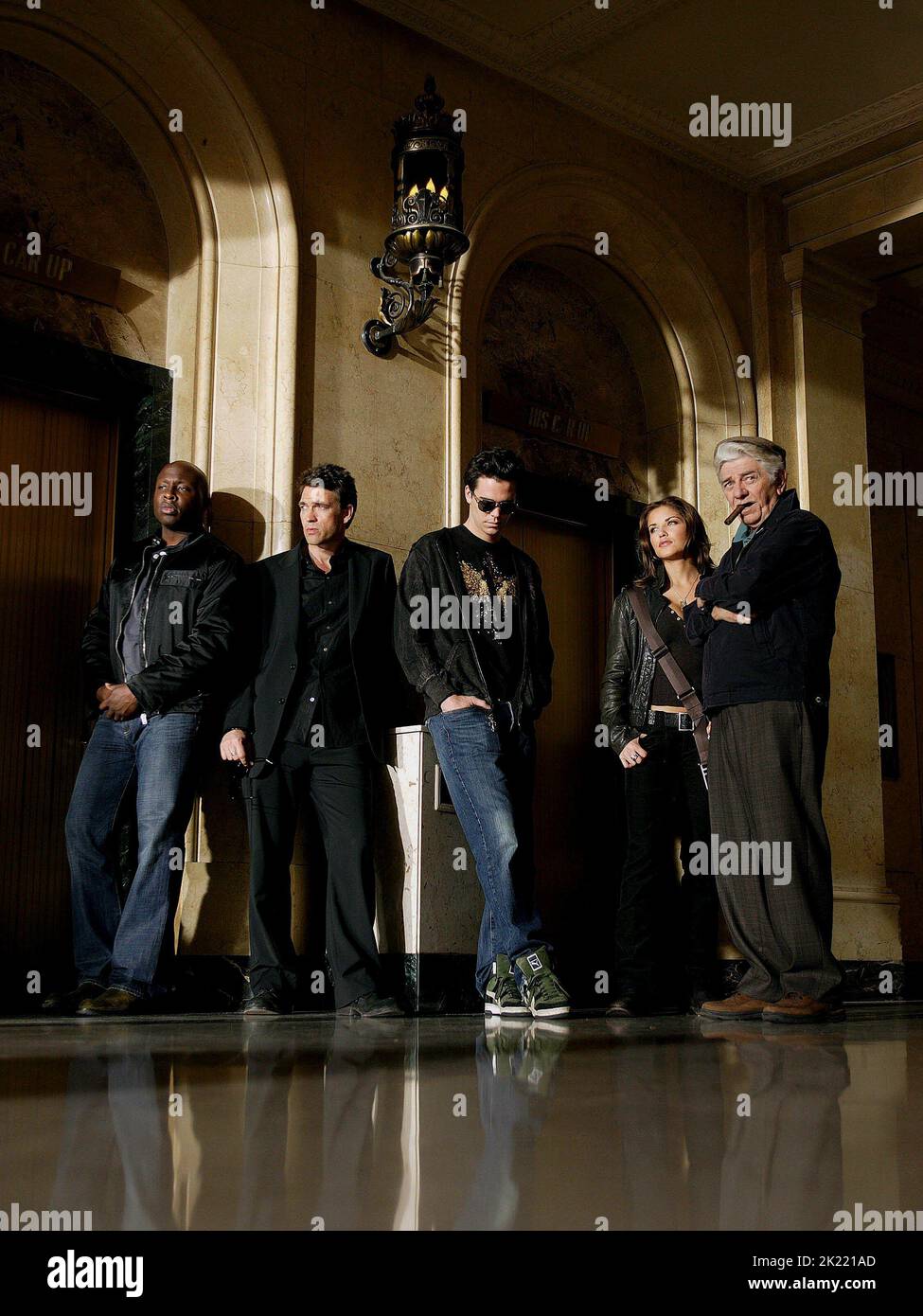 STEVE HARRIS, DOUGRAY SCOTT, David Walton, MARIKA DOMINCZYK, SEYMOUR CASSEL, HEIST, 2006 Stockfoto