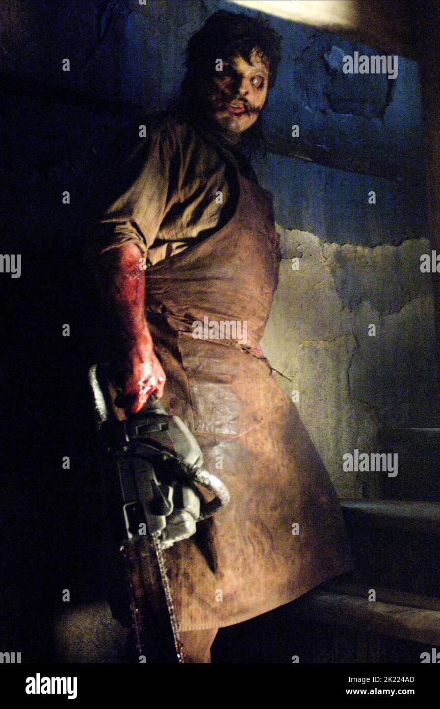 ANDREW BRYNIARSKI, das Texas Chainsaw Massacre: Anfang 2006 Stockfoto