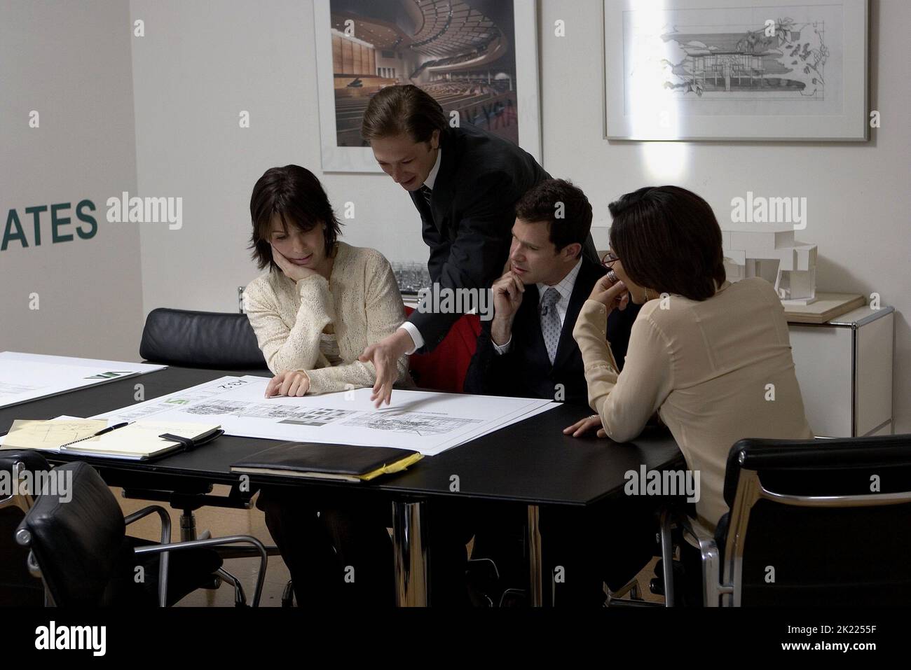 SANDRA BULLOCK, EBON MOSS - BACHRACH, Dylan Walsh, CYNTHIA KAYE MCWILLIAMS, DAS HAUS AM SEE 2006 Stockfoto