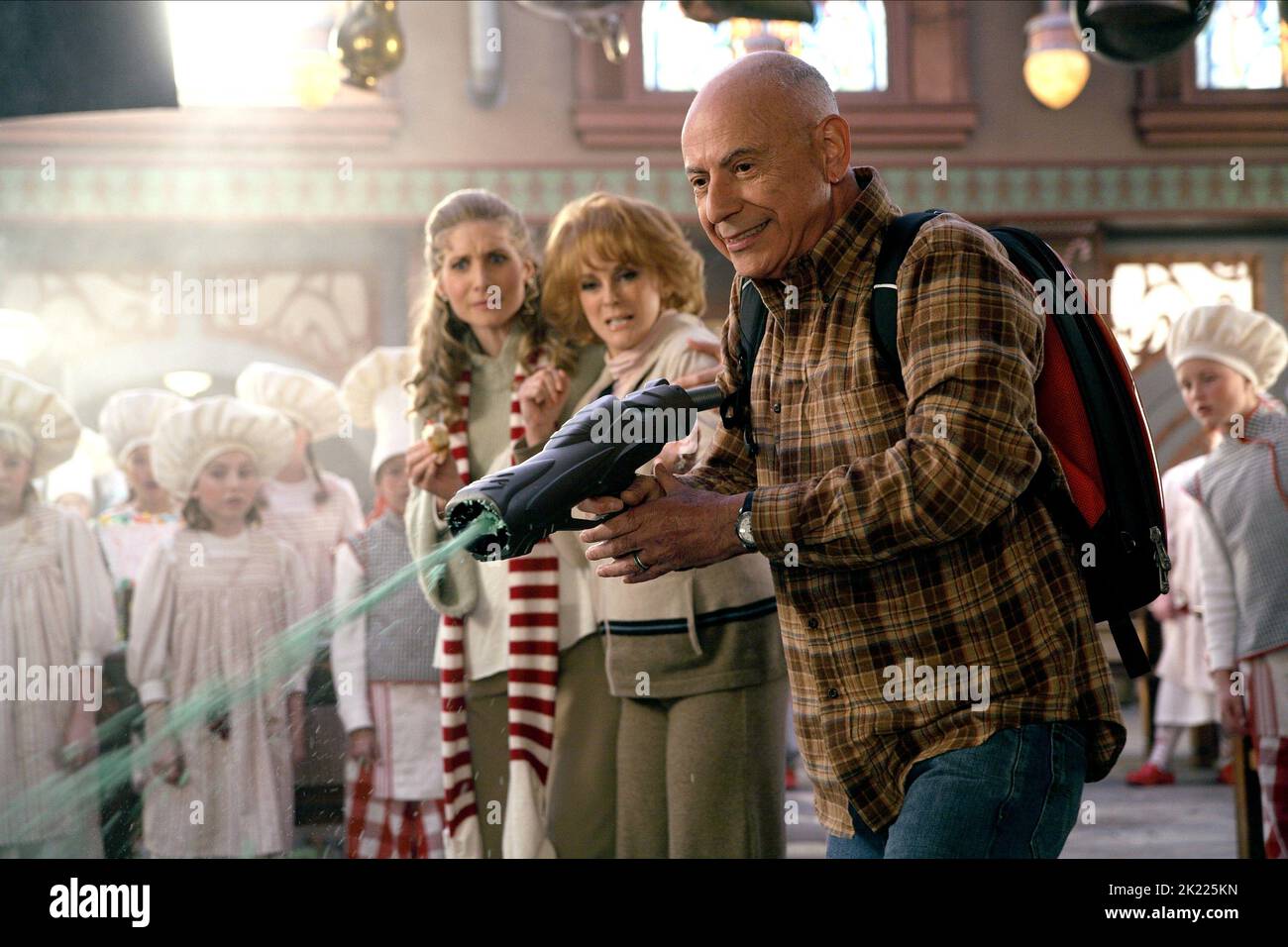 - ELIZABETH MITCHELL, Ann Margret, Alan Arkin, die Santa Clause 3: The Escape Clause, 2006 Stockfoto