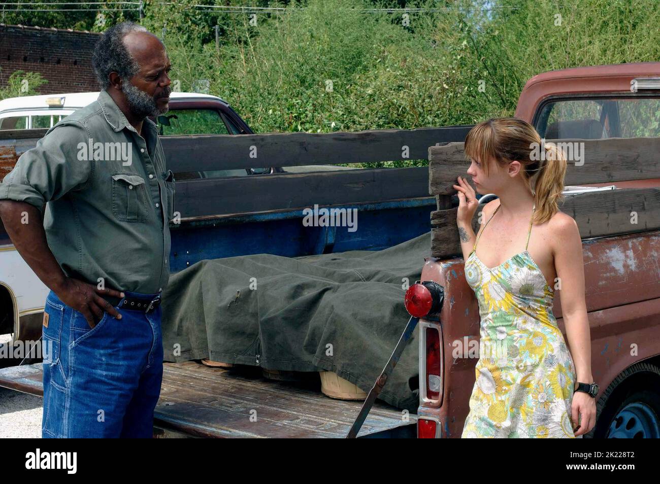 JACKSON, RICCI, SCHWARZES SCHLANGENSTÖHNEN, 2006 Stockfoto