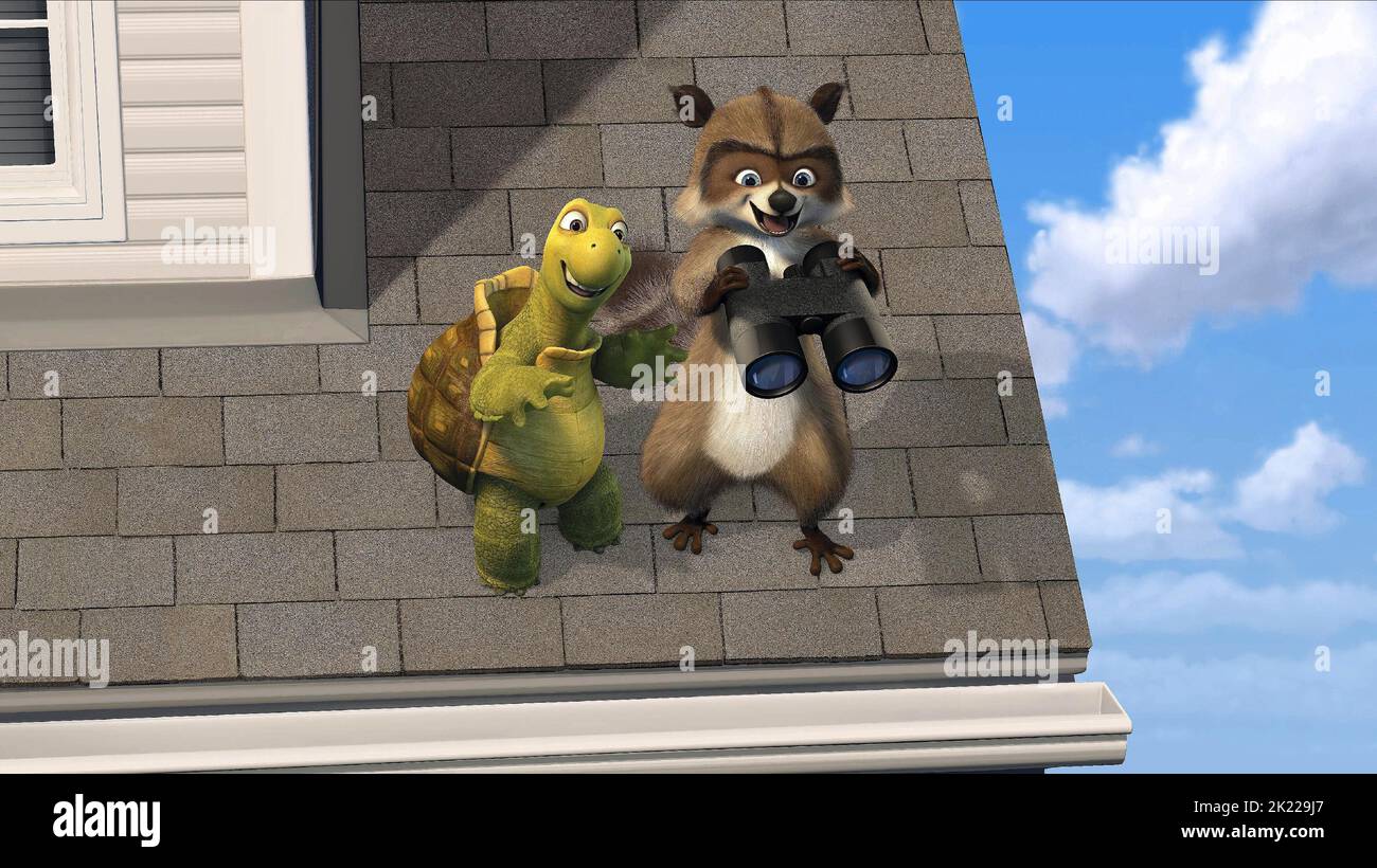 VERNE, RJ, ÜBER DIE HECKE, 2006 Stockfoto