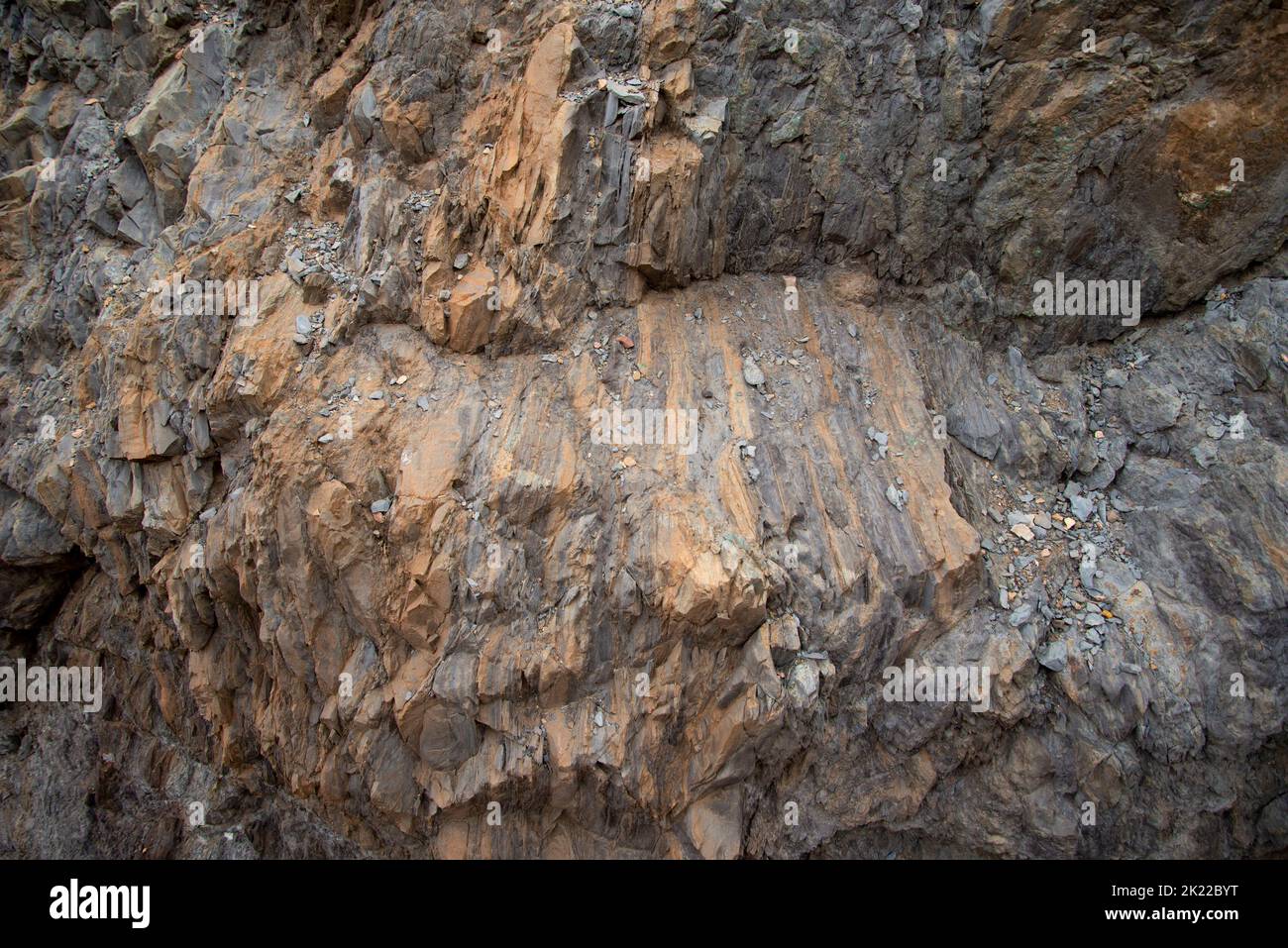 Dolomitensiltstone-Erzkörper von Blinman - South Australia Stockfoto