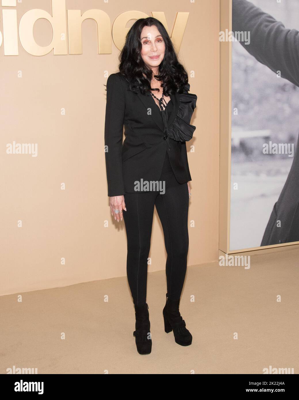 21. September 2022 - Los Angeles, Kalifornien - Cher. Premiere von Apple TV +'s ''Sidney' (Kreditbild: © Billy Bennight/AdMedia via ZUMA Press Wire) Stockfoto