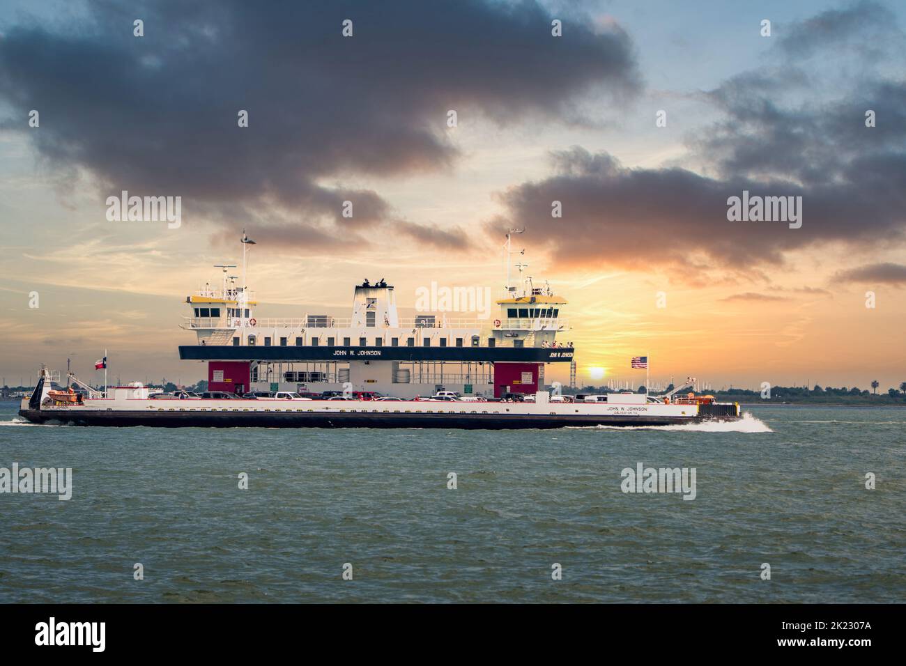 Frachtschiff. Stockfoto