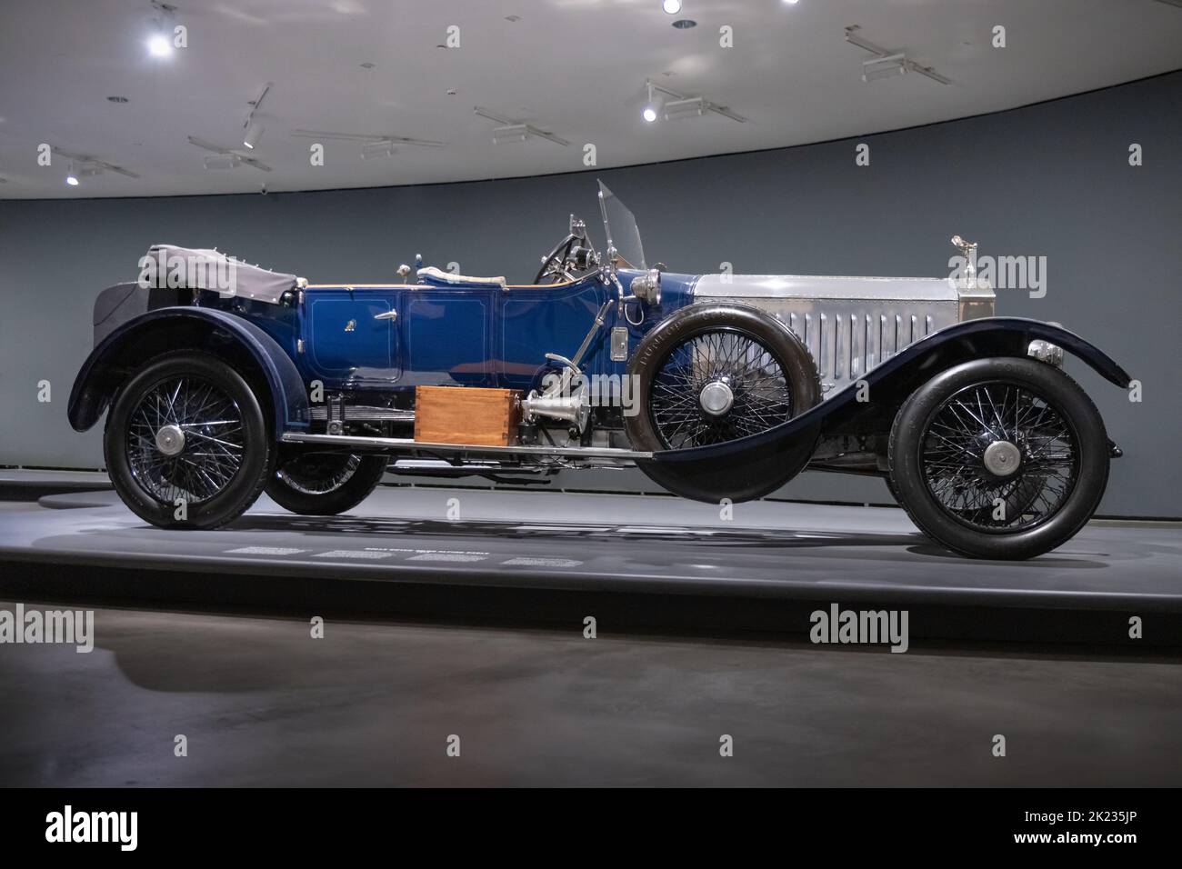 BILBAO, SPANIEN-10. SEPTEMBER 2022: 1914 Rolls Royce 40 50 Alpine Eagle Stockfoto