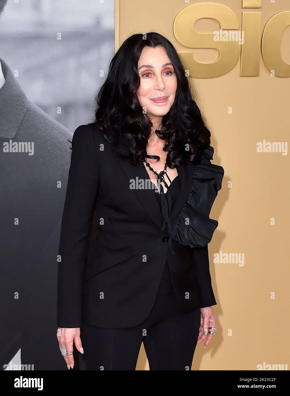 21. September 2022 - Los Angeles, Kalifornien - Cher. Premiere von Apple TV +'s ''Sidney'' im Academy Museum of Motion Picturs in Los Angeles. (Bild: © FS/AdMedia über ZUMA Press Wire) Stockfoto