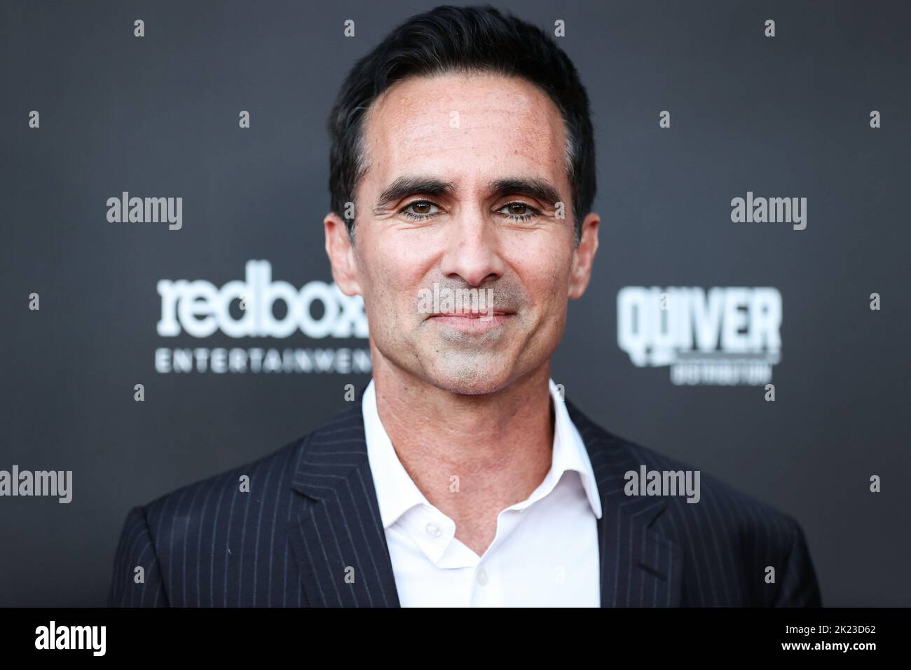 Los Angeles, Usa. 21. September 2022. LOS ANGELES, KALIFORNIEN, USA - 21. SEPTEMBER: Der amerikanische Schauspieler Néstor Carbonell (Nestor Carbonell) kommt zur Weltpremiere von Redbox Entertainment and Quiver Distribution's 'Bandit', die am 21. September 2022 im Harmony Gold Theatre in Los Angeles, Kalifornien, USA, stattfand. (Foto von Xavier Collin/Image Press Agency) Quelle: Image Press Agency/Alamy Live News Stockfoto