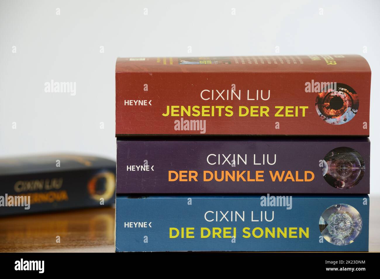 Liu Cixin Trisolaris Trilogie Stockfoto