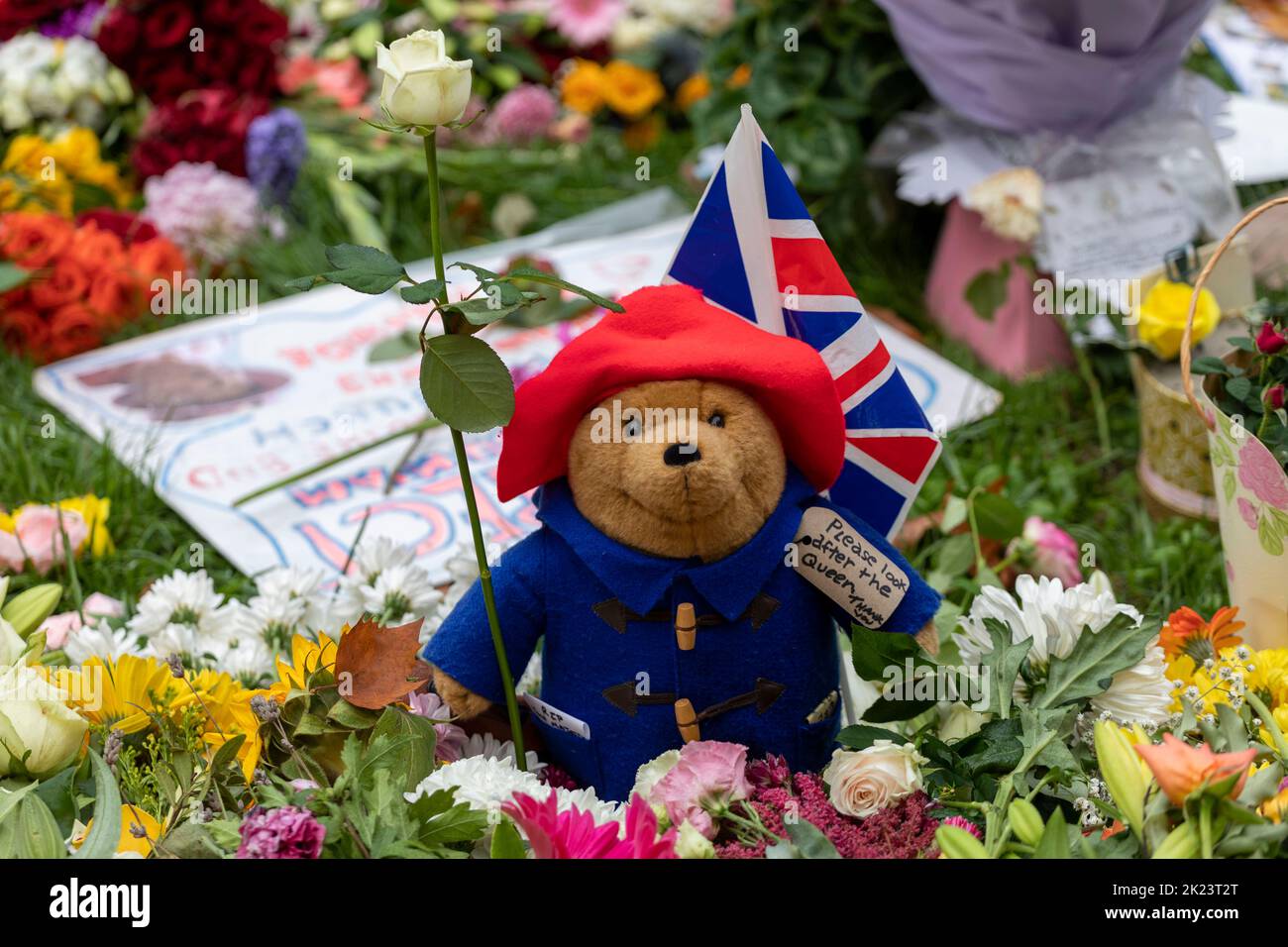 Die Nation trauert weiterhin um den Verlust von Königin Elisabeth II. Am Donnerstag. Bild aufgenommen am 11.. September 2022. © Belinda Jiao jiao.bilin@gmail.com 0 Stockfoto