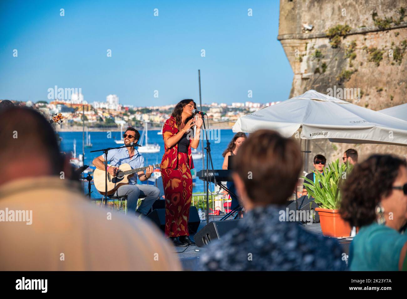 Festas do Mar in Cascais in Portugal Stockfoto