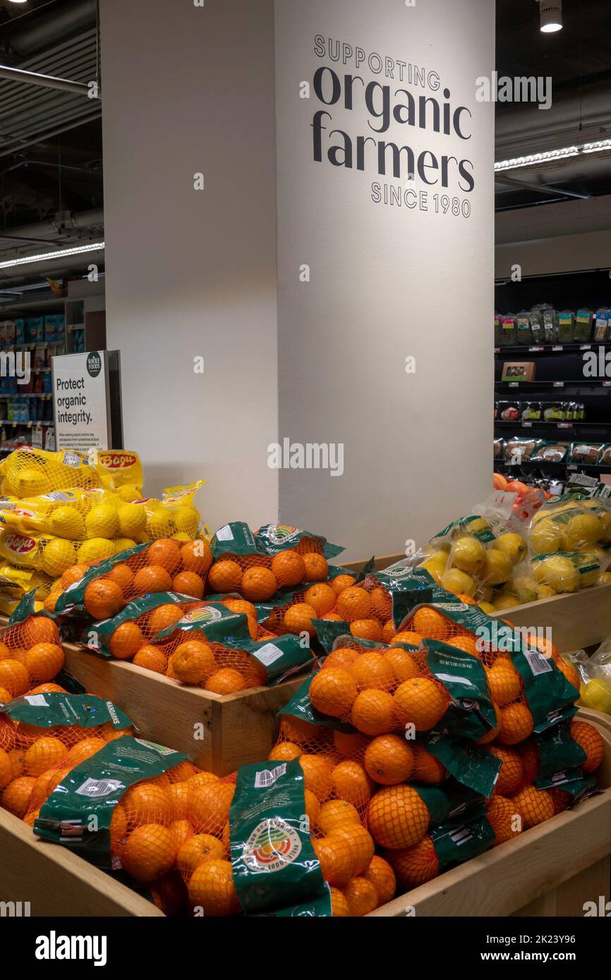 Whole Foods Market Nomad befindet sich in der Madison Ave 63 in New York City, USA 2022 Stockfoto