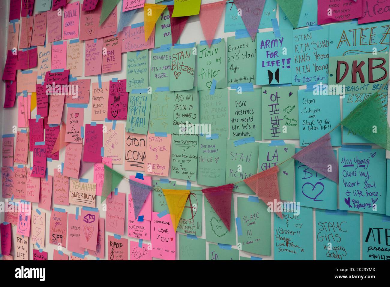 Die K POP Station NYC befindet sich an der 1263 Broadway in New York City, USA 2022 Stockfoto