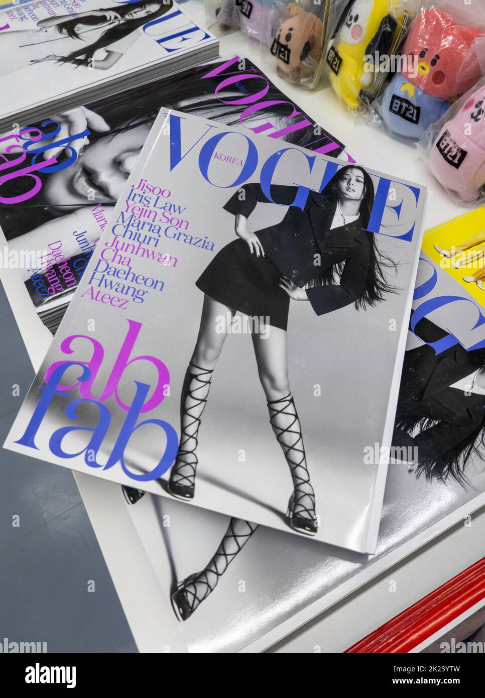 Die K POP Station NYC befindet sich an der 1263 Broadway in New York City, USA 2022 Stockfoto