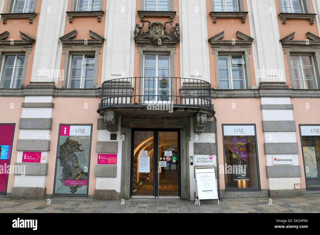 Altes Rathaus auf dem Hauptplatz in Linz, Oberösterreich, Österreich ...