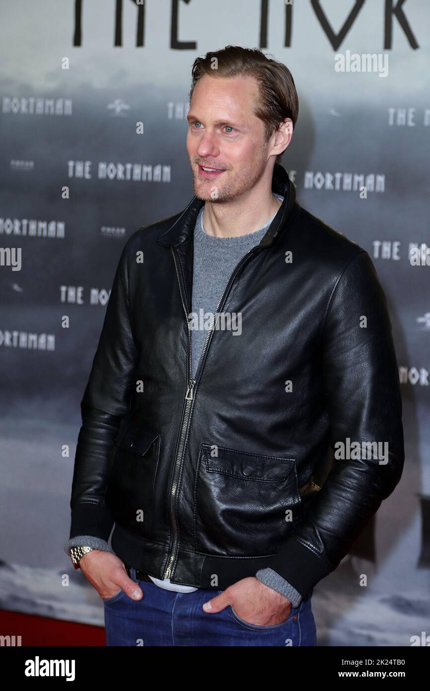 Alexander Skarsgard, Deutschlandpremiere von The Northman in der Astor Film Lounge, Hamburg, 30.03.2022 Stockfoto