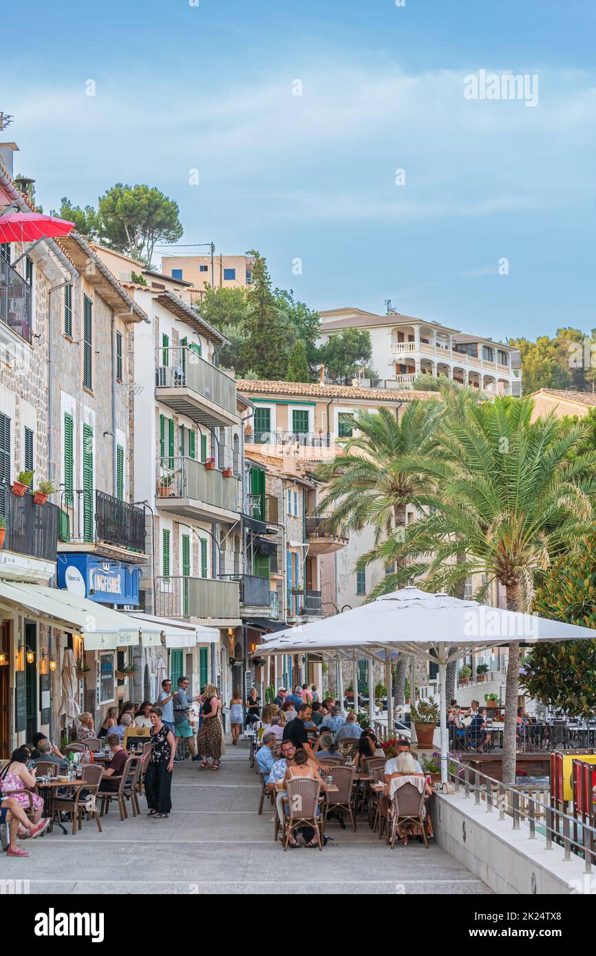 Hafen Soller auf der Insel Mallorca Stockfoto