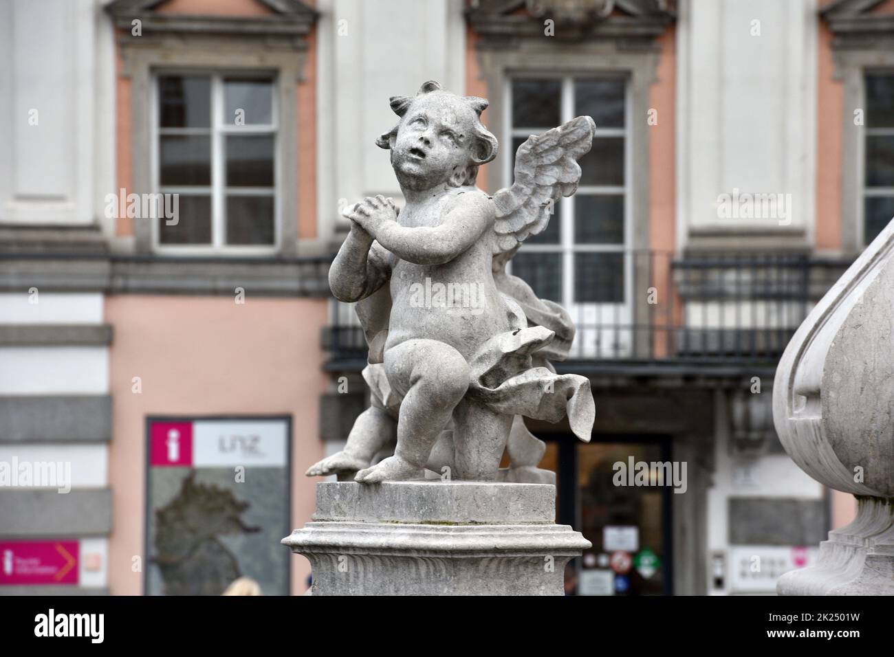 Altes Rathaus auf dem Hauptplatz in Linz, Oberösterreich, Österreich ...