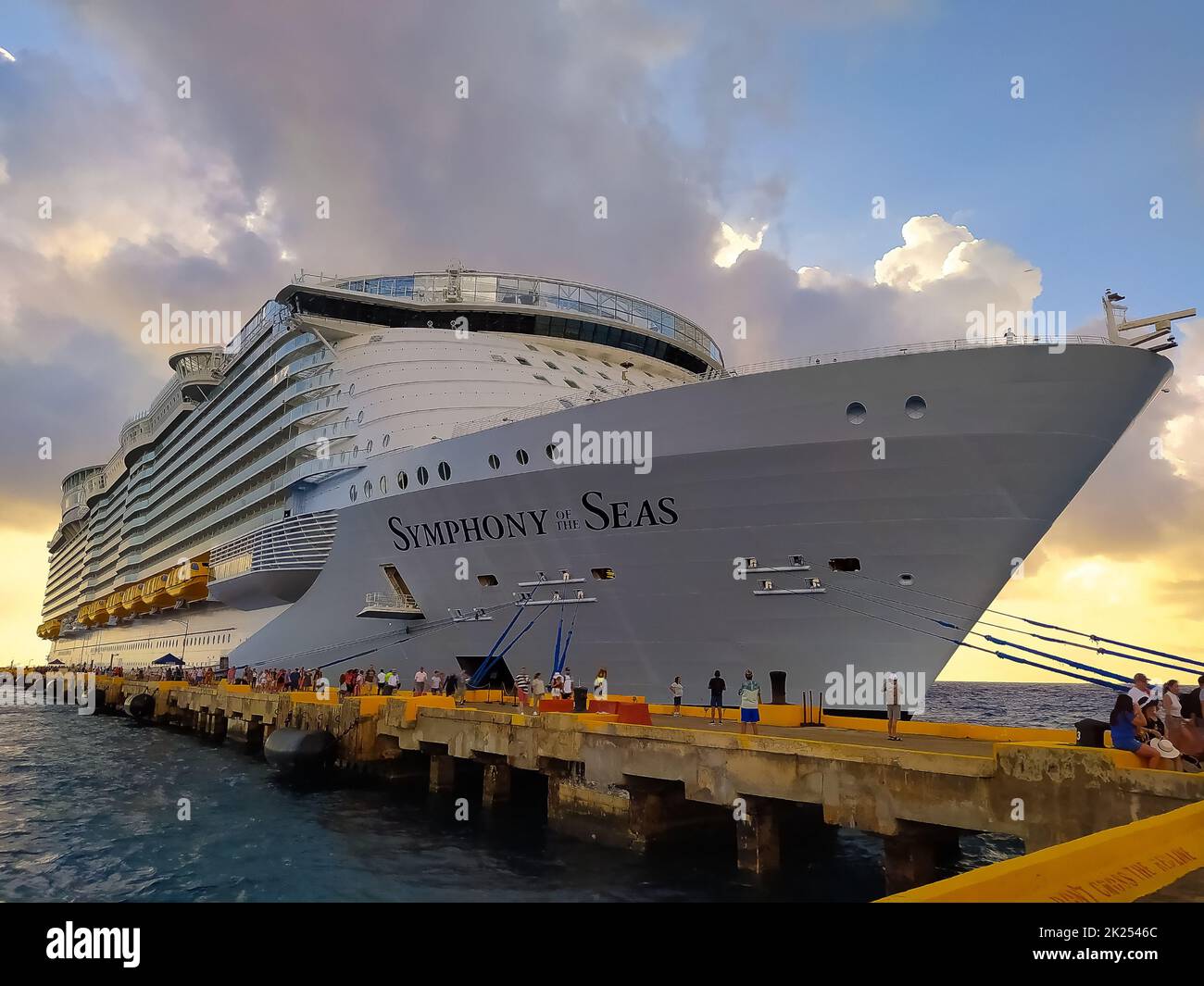 Costa Maya, Mexiko - 24. April 2022: Symphony of the Meas ist das ...