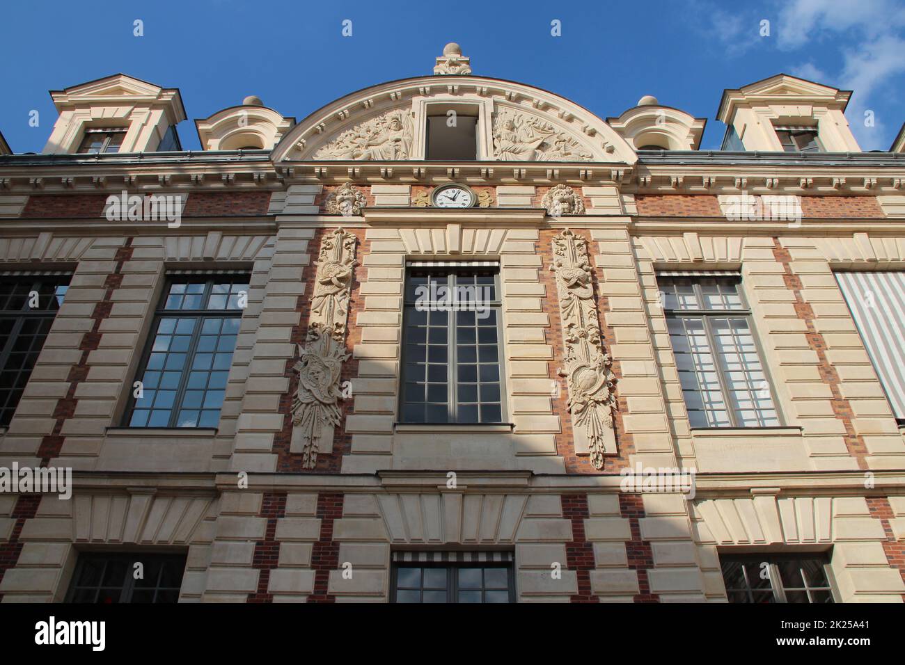 französische Nationalbibliothek (bnf richelieu) in paris (frankreich) Stockfoto