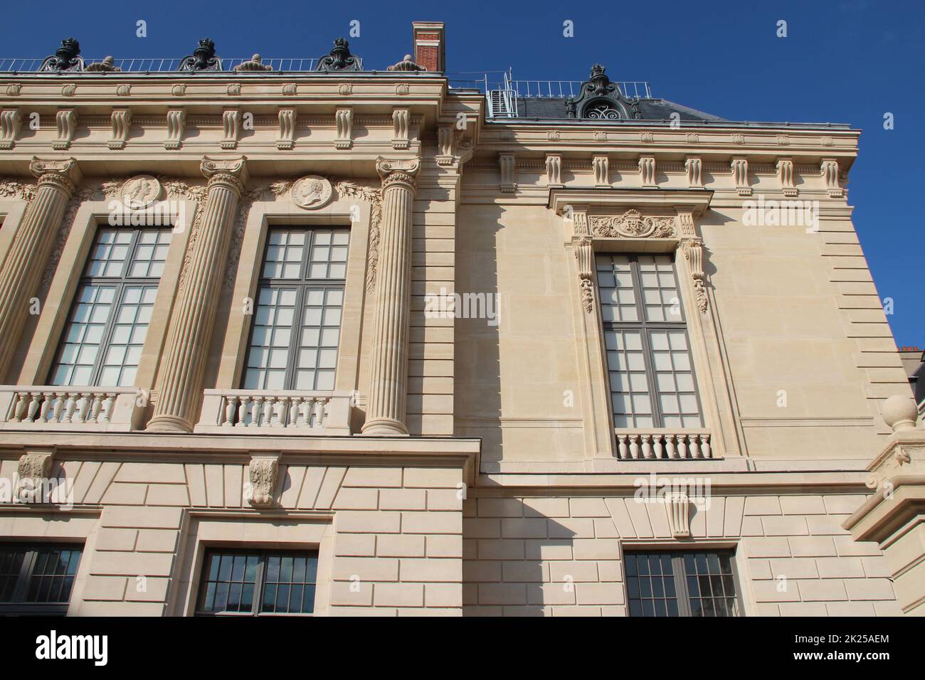 französische Nationalbibliothek (bnf richelieu) in paris (frankreich) Stockfoto