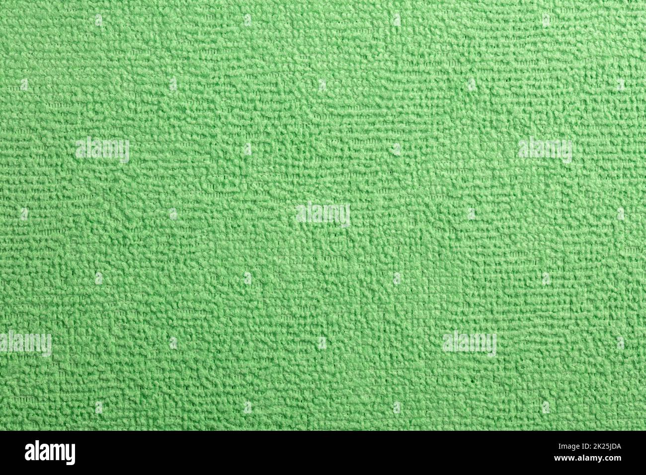 Grüner Mikrofaser-Hintergrund Stockfoto
