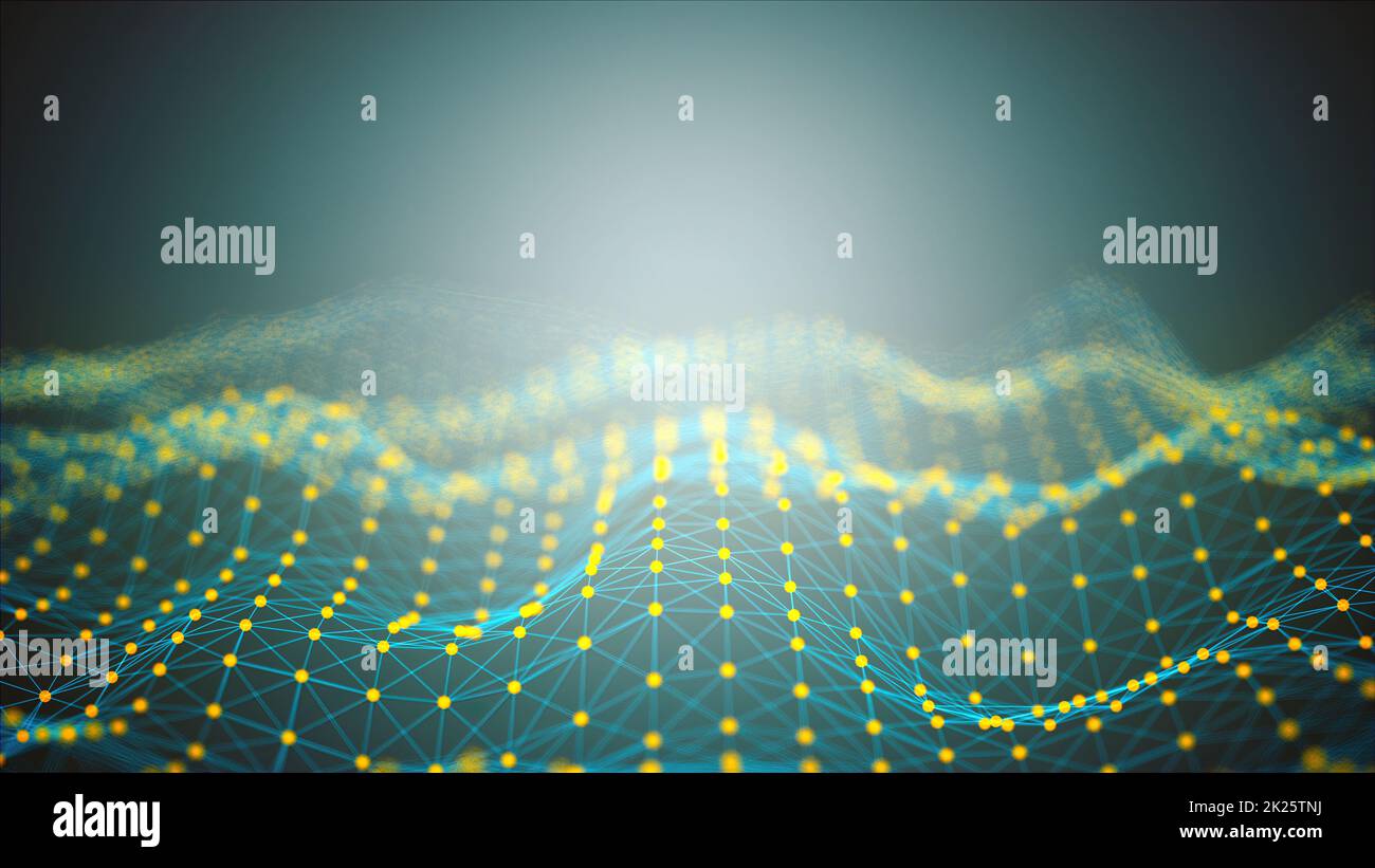 Wissenschaftliche analytische Datenbank Stockfoto