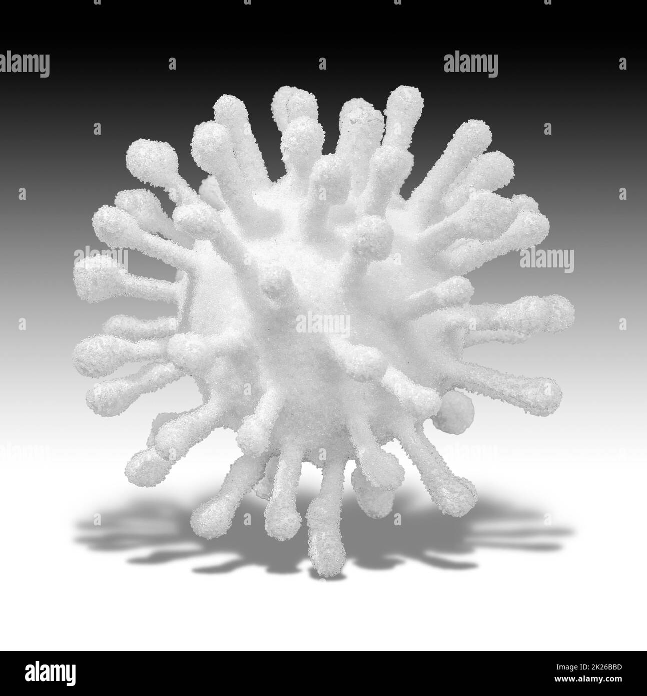 Symbolischer Virus Stockfoto