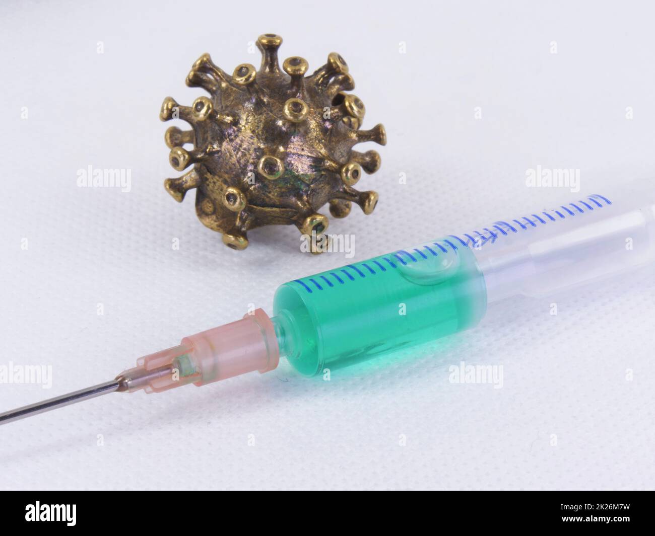Corona-Impfung Stockfoto